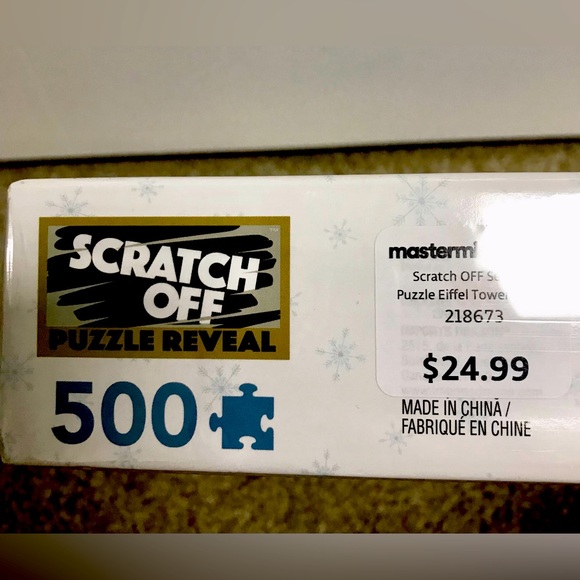 500 piece seasons scratch puzzle - Picture 4 of 4